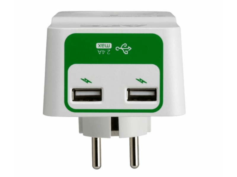 Essent SurgeA 1/230V outl 2port,USBt,GER