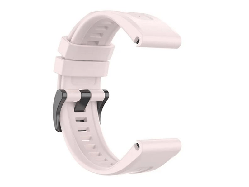 Gigapack Garmin Epix Pro/Fenix 20mm Szilikon Pótszíj, rózsaszín (149205)
