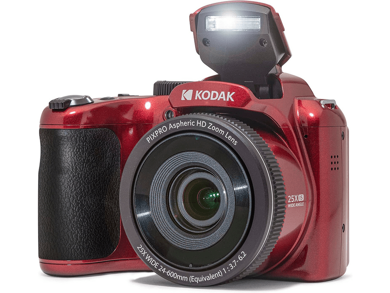 Kodak Pixpro AZ255 digitális fényképezőgép, piros