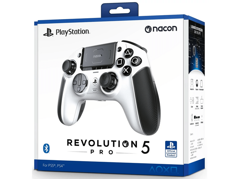 Nacon Revolution 5 Pro kontroller, fehér