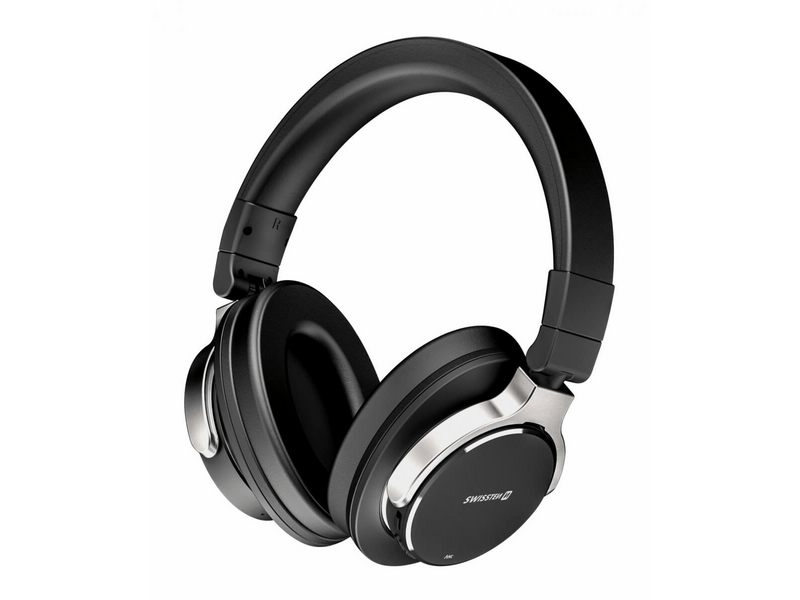 Swissten Jumbo ANC sztereó fejhallgató, fekete (52510700)