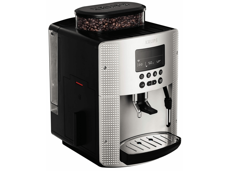 KRUPS EA815E70 Espresseria Pisa S Line Automata Kávéfőző + Starbucks Blonde Espresso Roast szemes kávé, 200 g