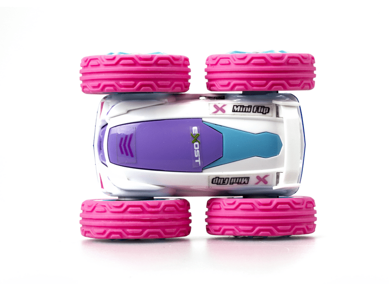 Exost Mini Flip 360 távirányítós autó, lila-fehér (20243)