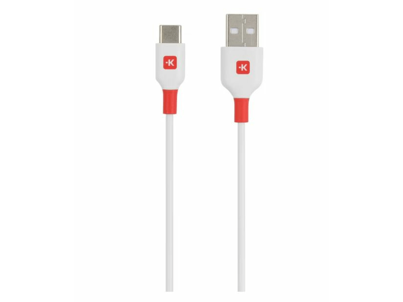 Skross USB-A/USB-C Adat- és töltőkábel, 2 m (SKCA0003A-C200CN)