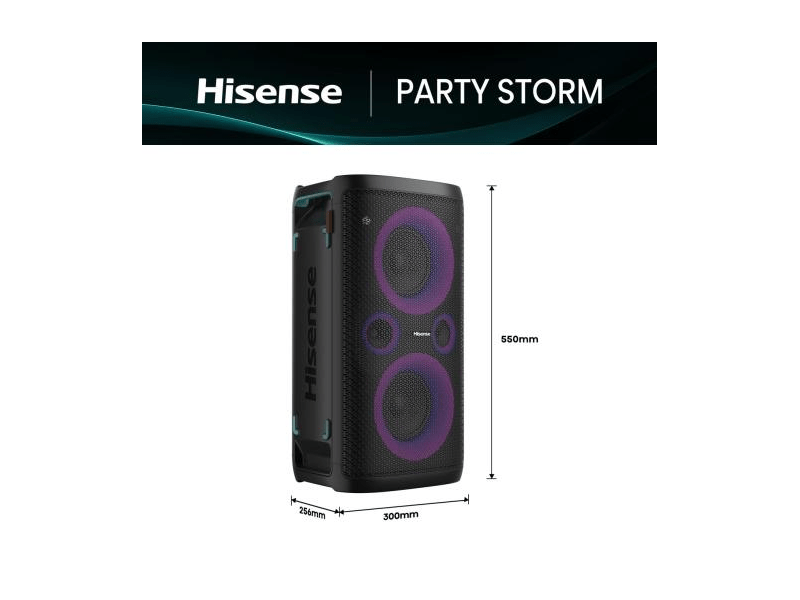 Hisense Party Storm Bluetooth zvučnik za zabavu