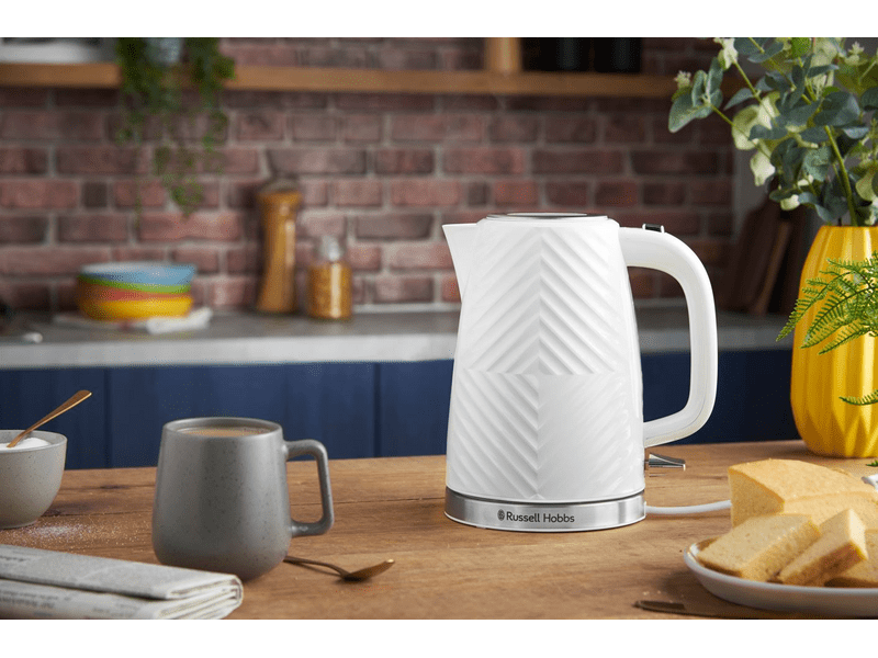 Russell Hobbs 26381-70 Groove vízforraló, fehér
