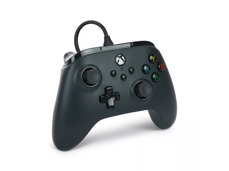 PowerA Xbox Series X|S Vezetékes kontroller, fekete (1519265-03)