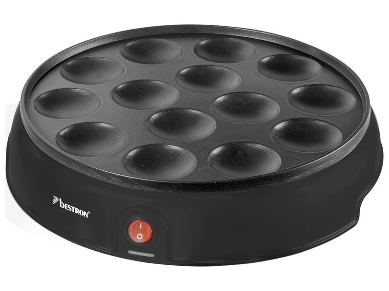 Bestron APFM700Z Minipalacsinta sütő, fekete