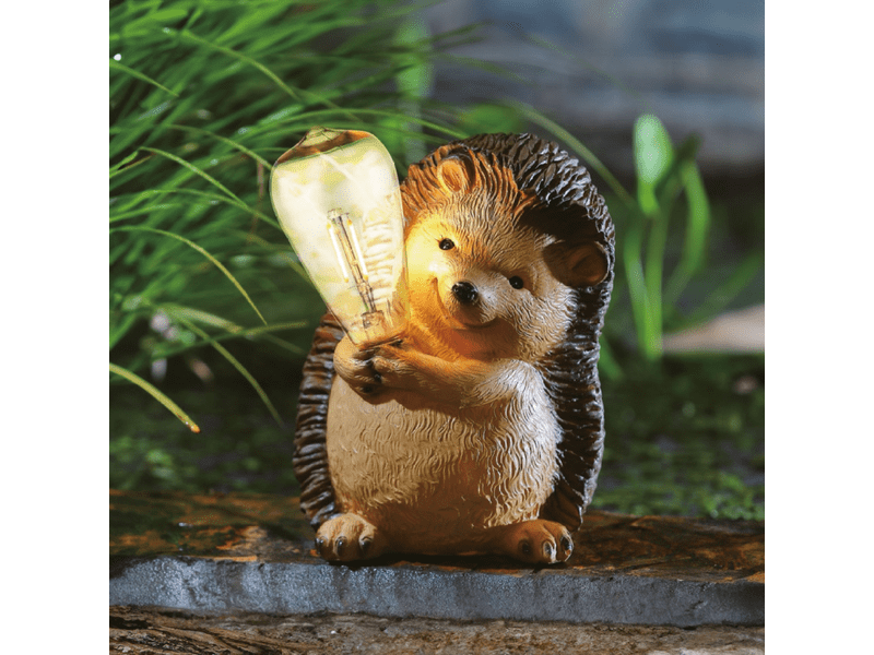 Garden of Eden 11419 Szolár állatfigura, süni