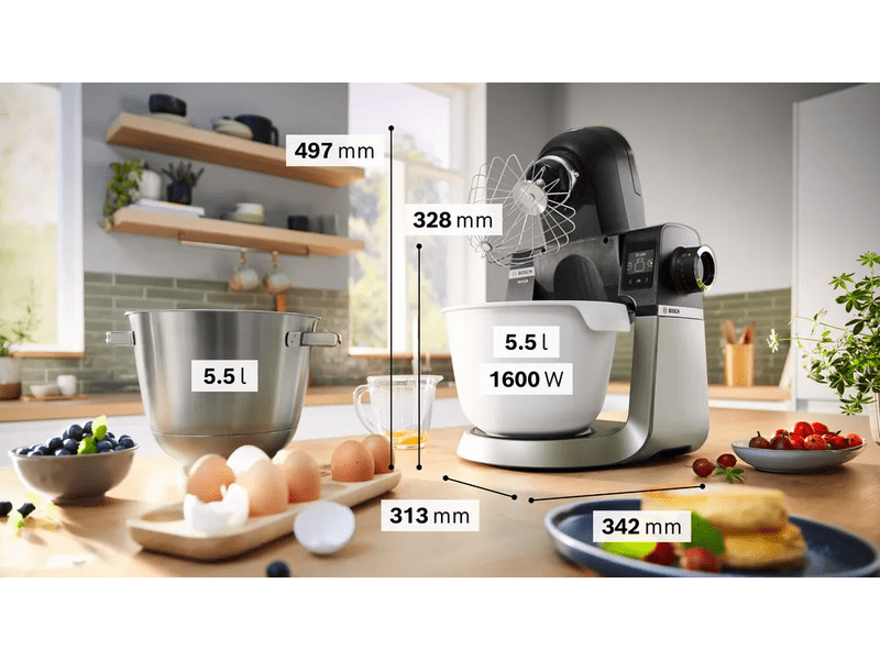 Bosch MUMS6ZS23D Konyhai robotgép mérleggel