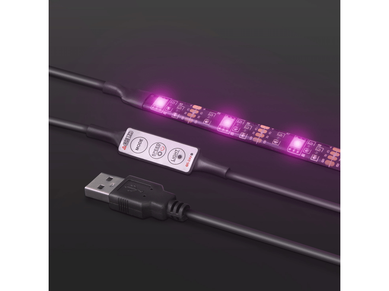 USB LED szalag háttérvilágítás 100 cm