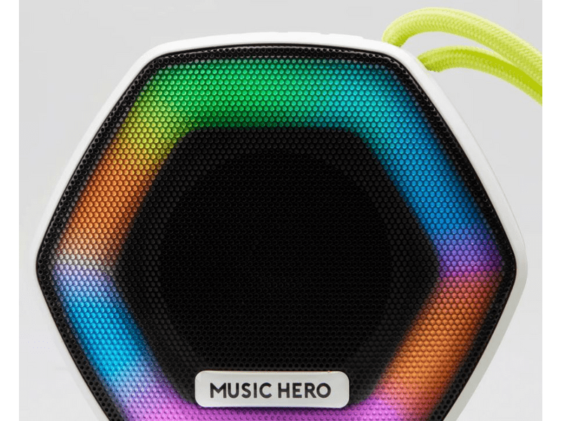 Music Hero Ibiza Bluetooth zvučnik, bijeli (MHSPIBIZA5BTW)