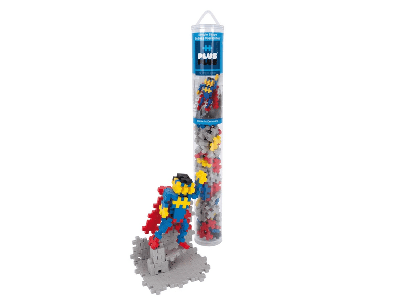 Plus-Plus Szuperhős hengerben, 100 db-os (4106)