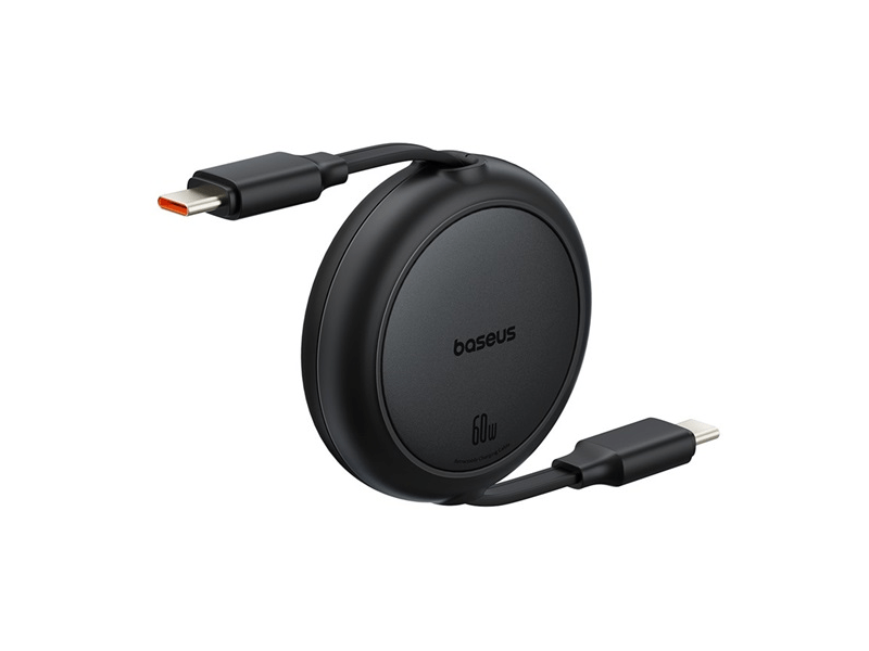 Baseus Free2Pull Mini USB Type-C 60W behúzós kábel, 1 m (P10364500111-01)