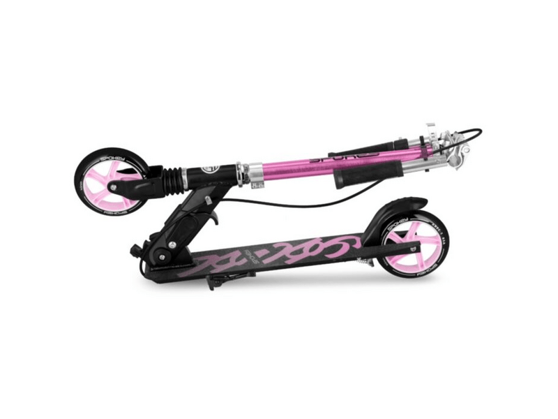 Spokey Vacay Pro 145 Gyerekroller, fekete-pink (42739)