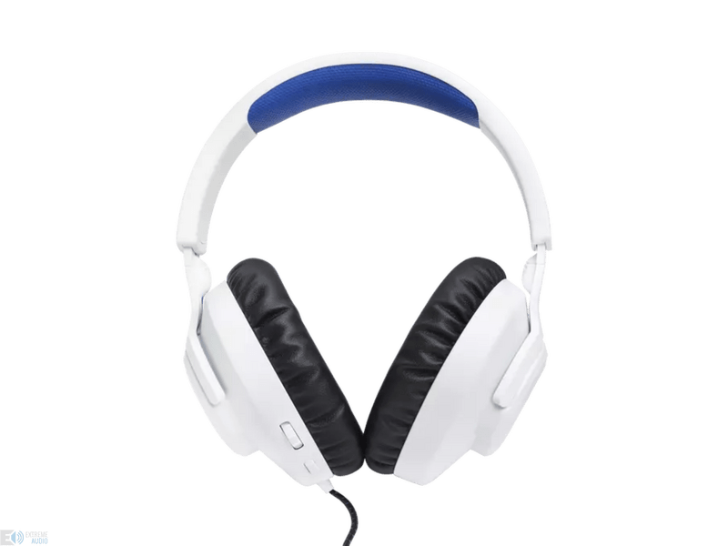 JBL Quantum 100P Console slušalice, bijelo-plave