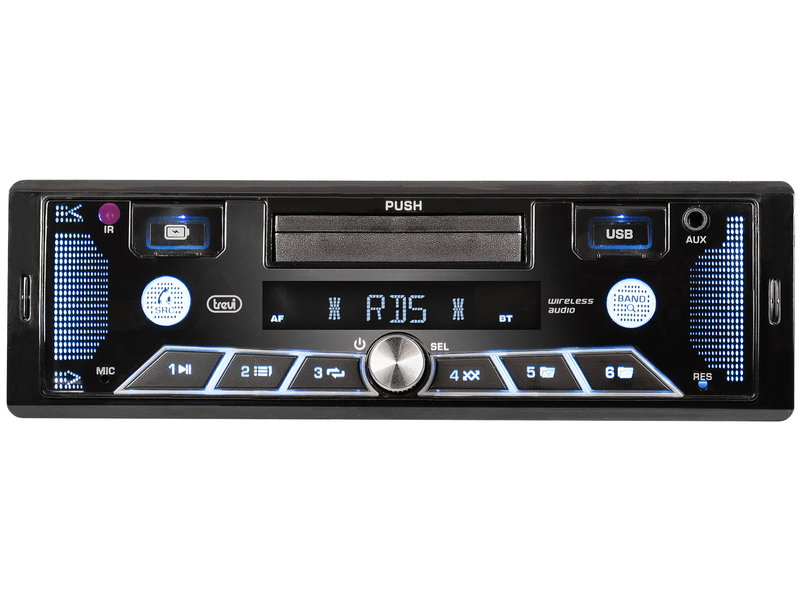 Trevi SCD 5602 BT Mechanika nélküli autórádió mobiltartóval