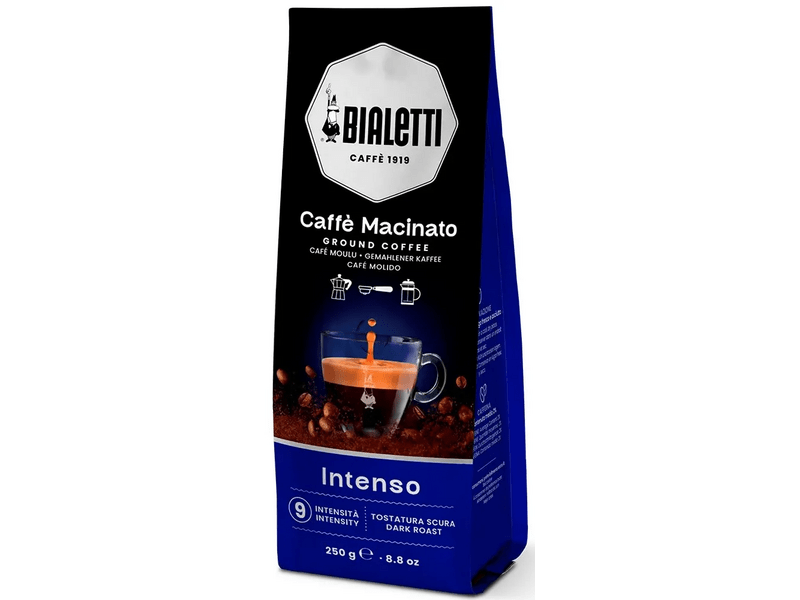 Bialetti Macinato Intenso őrölt kávé, 250 g