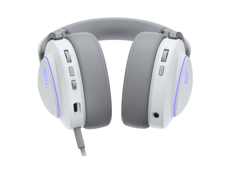 Asus ROG Delta II Vezeték nélküli gamer headset, fehér