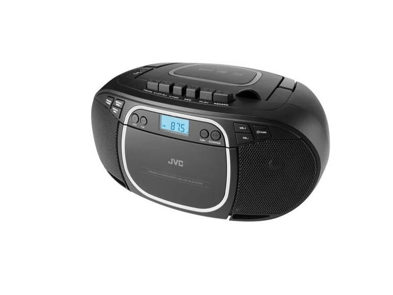 JVC R-CE451B Rádió CD és kazetta lejátszóval