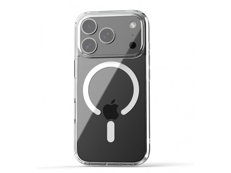 Cellect iPhone 17 Pro mágneses szilikon tok, átlátszó (CEL-MAG-IPH17PR-TP)