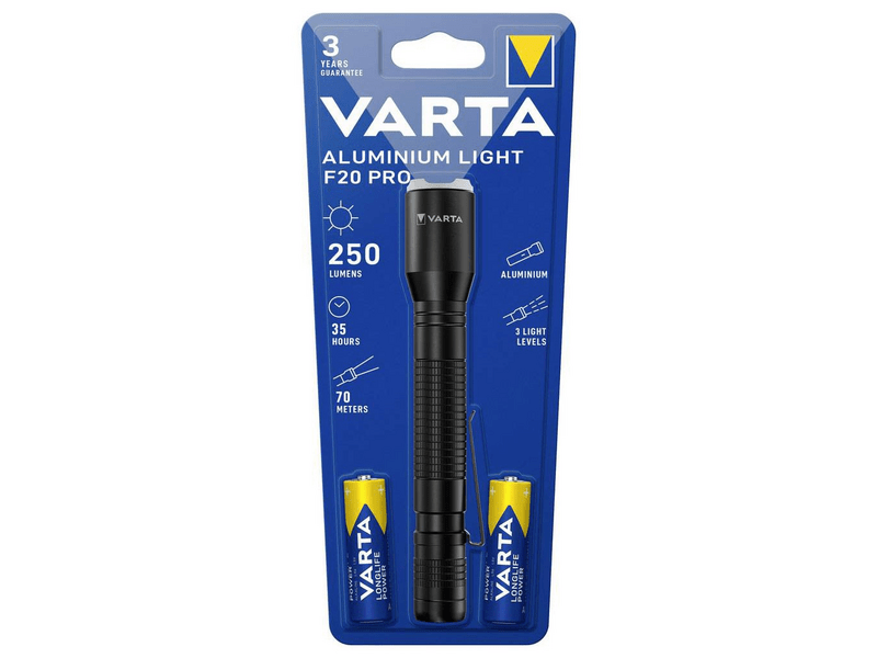 Varta Aluminium Light F20 Pro elemlámpa