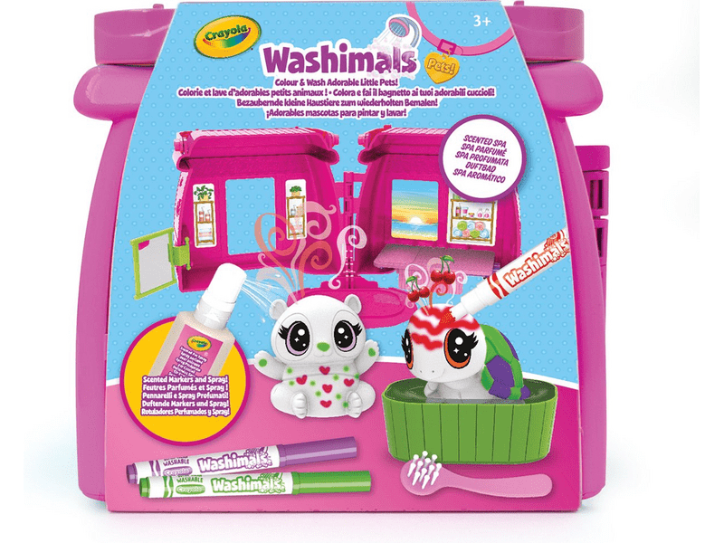 Crayola Washimals Illatos fürdő játékszett (74-7475)
