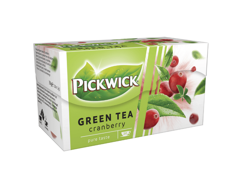 Pickwick Áfonyás zöld tea, 20 db
