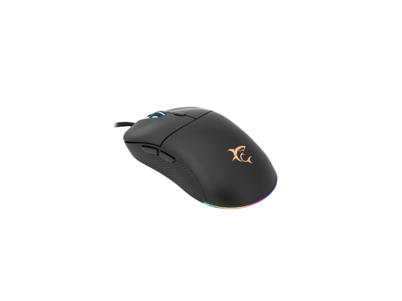 White Shark GM-5010B Bagdemagus Gamer egér, fekete