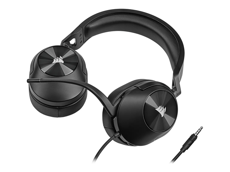 Corsair HS55 Surround Gamer headset, fekete (CA-9011265-EU)