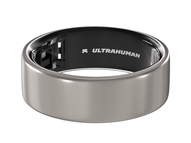 Ultrahuman Ring Air Okosgyűrű, titán, 12-es méret (UHRA-NT-12)