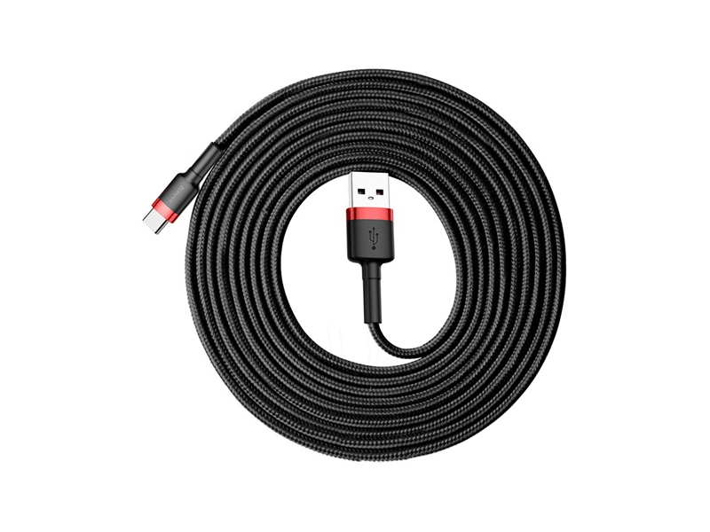 Baseus Cafule USB-A – USB-C kábel, 3 m (CATKLF-U91)