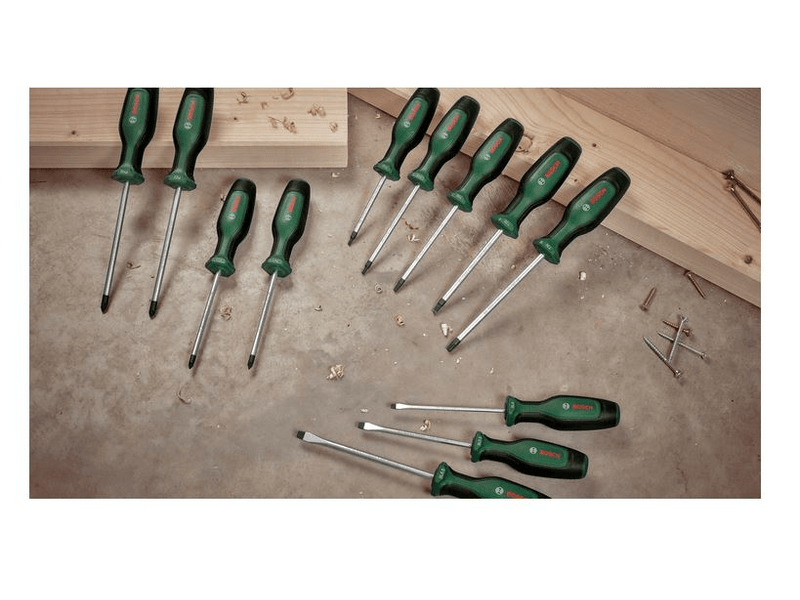 Bosch 6 részes csavarhúzó készlet mágnesezővel (1600A02W7L)