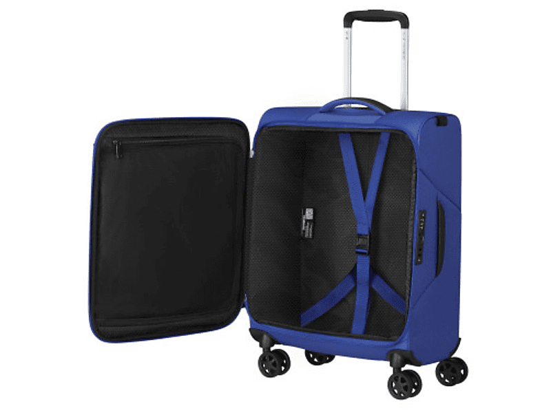 Samsonite Litebeam Spinner Bőrönd, 55 cm, kék (146852-4436)
