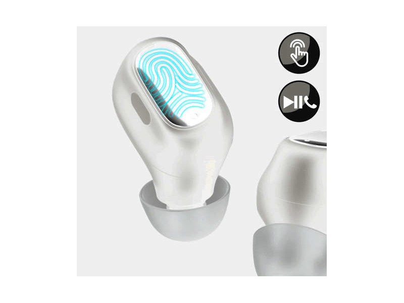 Baseus NGWM01-02 TWS Vezeték nélküli fülhallgató, fehér