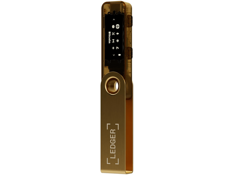 Ledger Nano S Plus Gold Crypto tárca