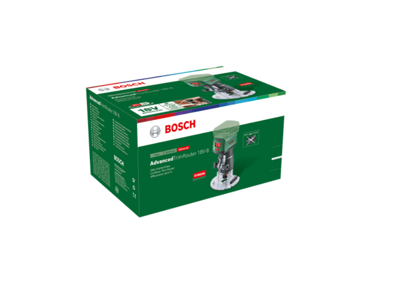 Bosch Advanced TrimRouter 18V-8 bežična glodalica, bez baterije (06039D5000)