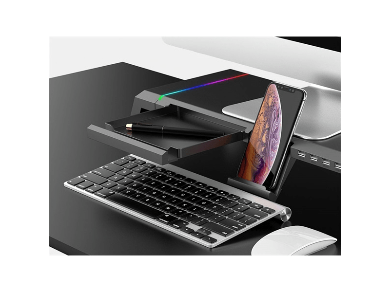 Conceptronic THORNE01B RGB Monitorállvány