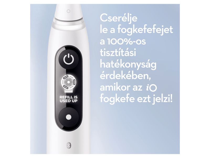 Oral-B iO 6s Elektromos fogkefe, fehér