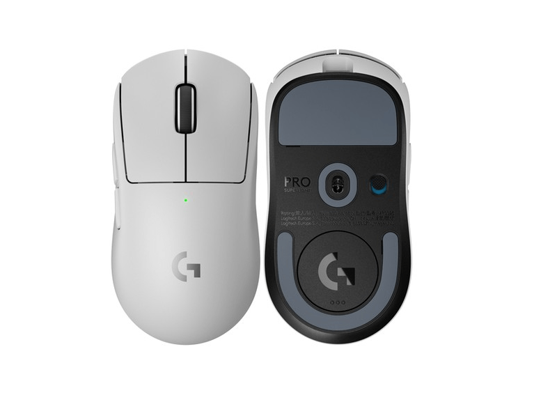 Logitech Pro X Superlight 2c Gamer egér, fehér (910-007538)