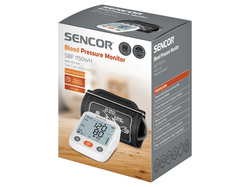 Sencor SBP 1150WH Mjerač krvnog tlaka