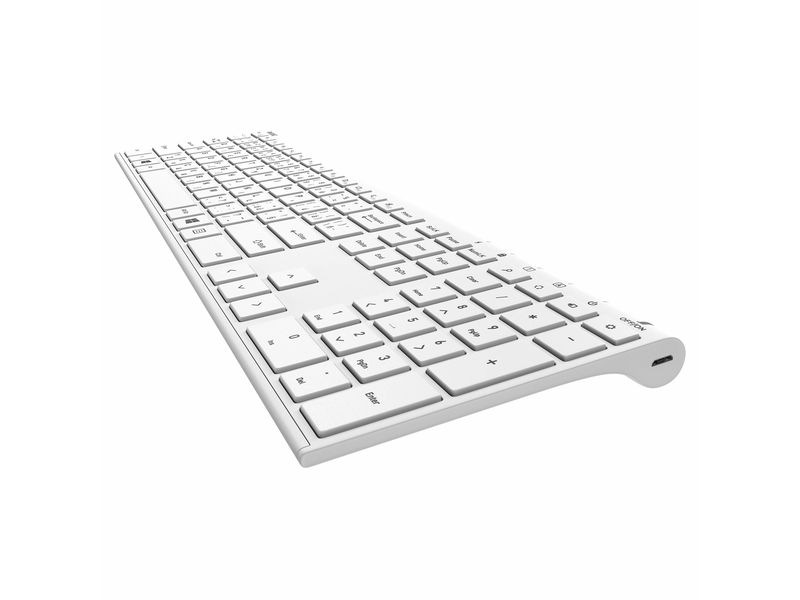 Yenkee YKB 2000 CSWE TRIM bežična tipkovnica, bijela