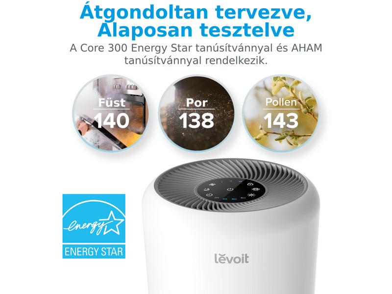 Levoit Core 300S Okos légtisztító, fehér