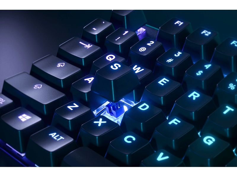 Steelseries Apex 5 Hybrid UK Gamer billentyűzet, fekete