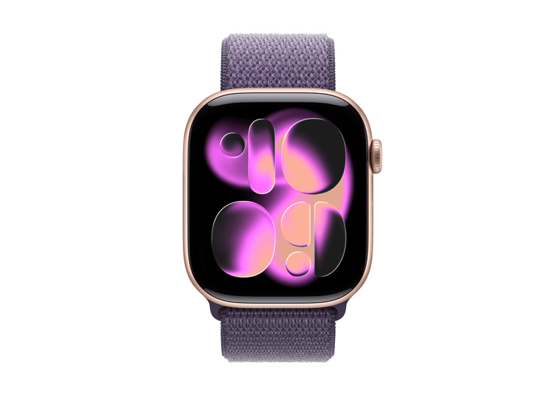 Apple Watch 46 mm-es ködös lila sportpánt (MFFK4ZM/A)