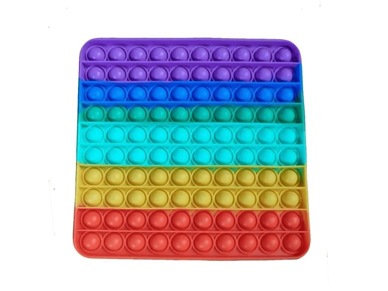 Push Poppers Szivárványszínű stresszoldó játék, többféle (SV21230)