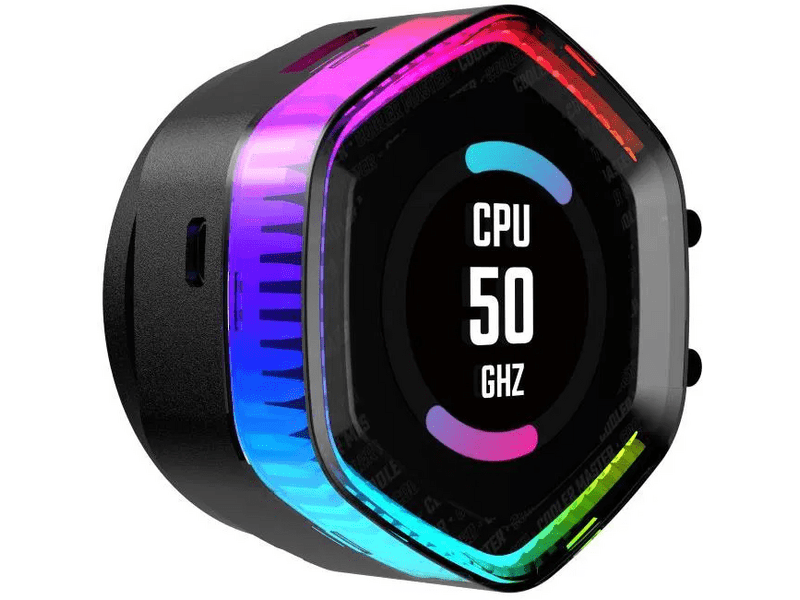 Cooler Master MasterLiquid 360 Ion ARGB vízhűtőrendszer LCD kijelzővel (MLY-D36M-A24PZ-R1)