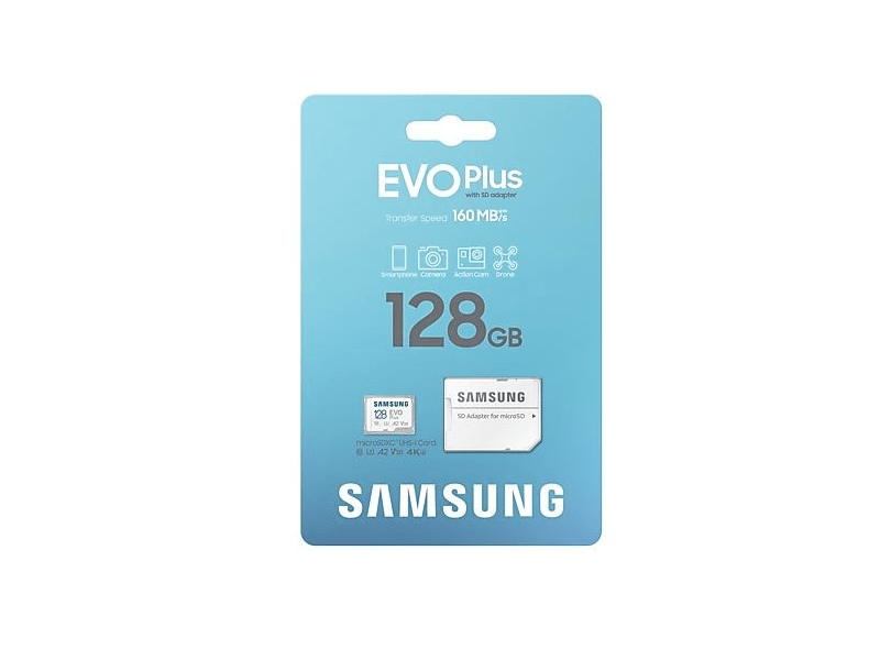 Samsung MB-MC128SA/EU EVO Plus microSD kártya, 128GB