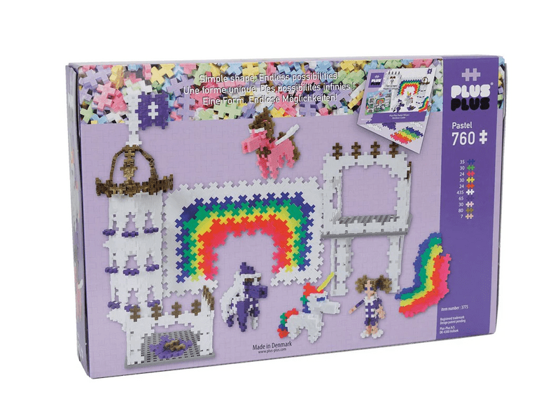 Plus-Plus Szivárványkastély, 760 db-os (3775)