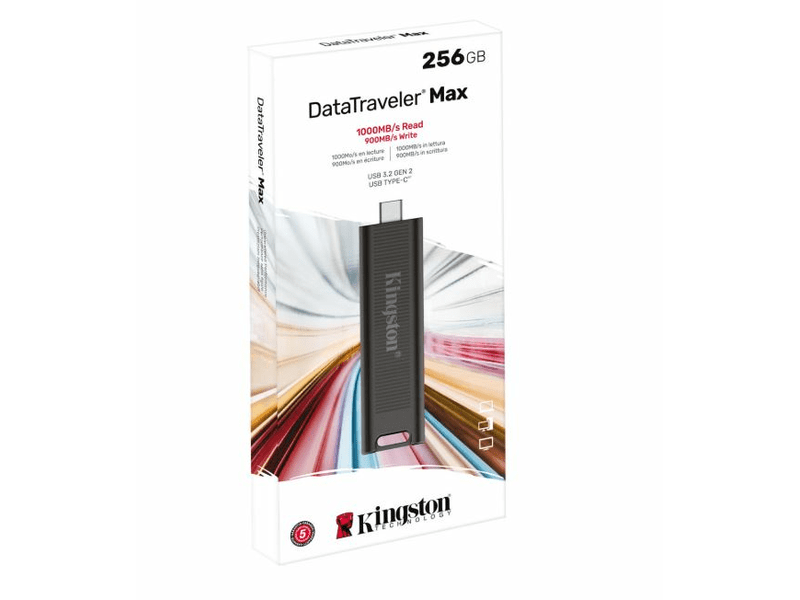 Kingston DataTraveler Max USB 3.2 Gen2 Pendrive, 256 GB
